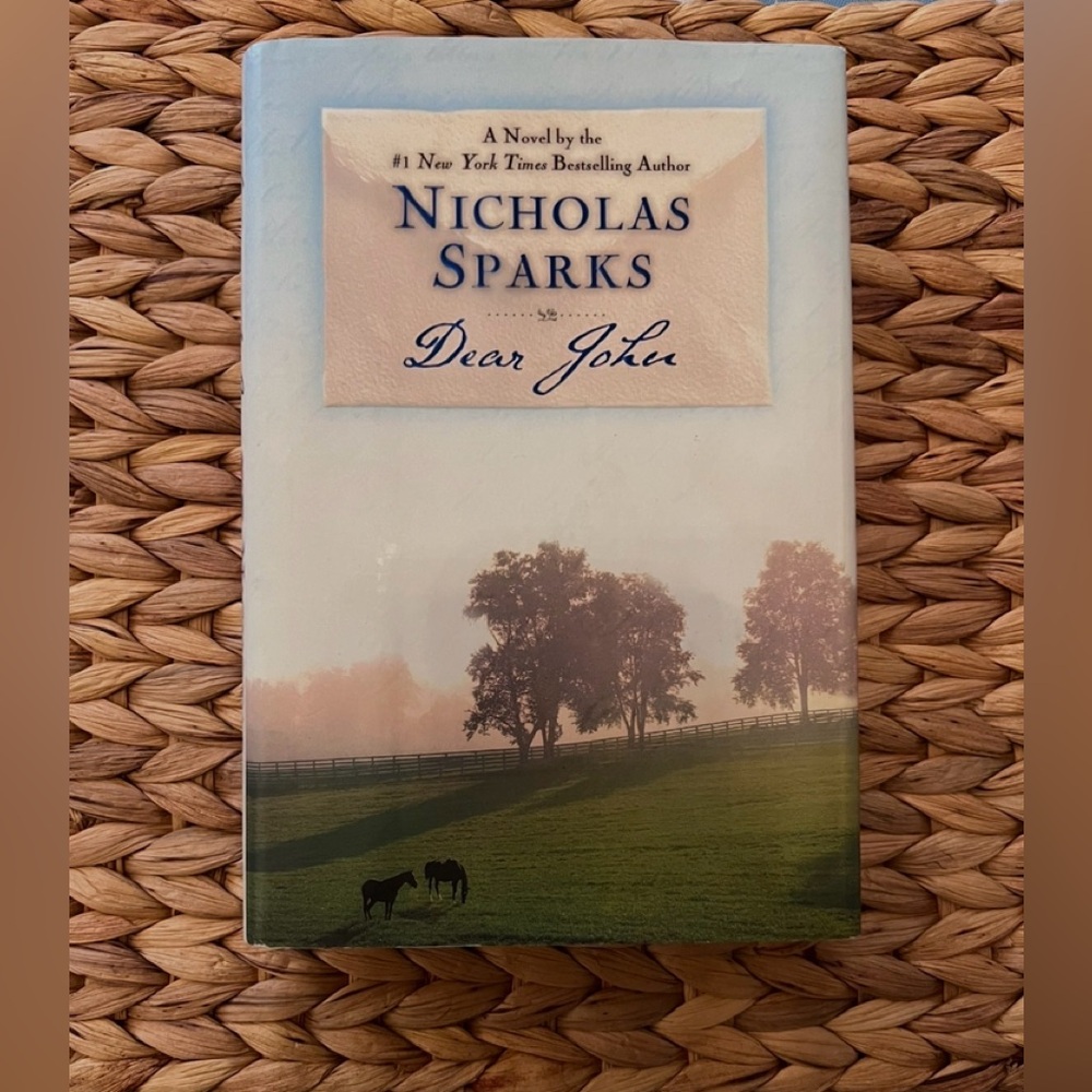 Nicholas Sparks 'Dear John' Hardcover Book
